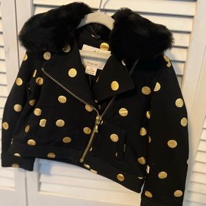 ADORABLE Toddler Kate Spade crop jacket, never worn with the tags